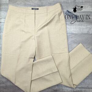 Kasper Straight Leg Dress Pants Size 16